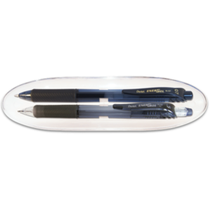 Energel-X Pen and Pencil Gift Set Black