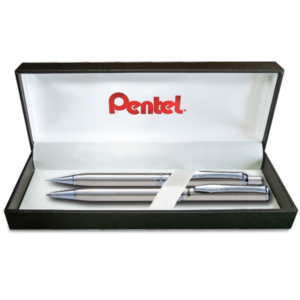 Pen and Pencil Gift Set Silver