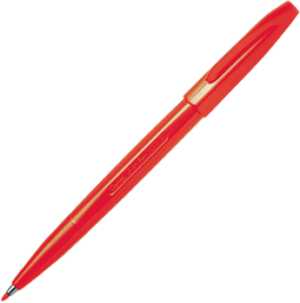 Sign Pen Fibre Tip Red
