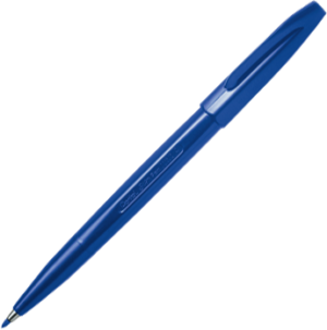 Sign Pen Fibre Tip Blue