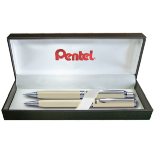 Pen and Pencil Gift Set White