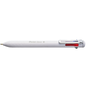 IZEE 1.0MM BALLPOINT PEN WHITE BODY 4 IN 1 - A/B/C/D