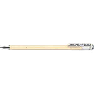 MATTEHOP LIQUID GEL ROLLER PEN 1.0MM IVORY WHITE