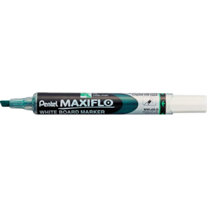 MAXIFLO WHITEBOARD MARKER CHISEL BLACK