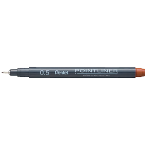 POINTLINER FINELINER PIGMENT INK 0.5MM SANGUINE