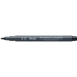 POINTLINER FINELINER PIGMENT INK 2.0MM CALLIGRAPHY BLACK