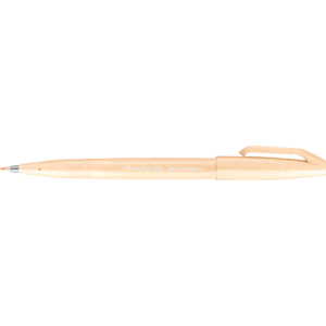 BRUSH SIGN PEN PALE ORANGE (10PC PER BOX)