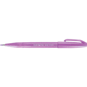 BRUSH SIGN PEN - PINK PURPLE (10PC PER BOX)