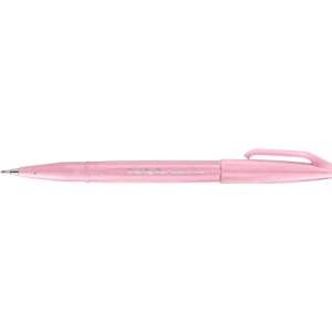 BRUSH SIGN PEN - PALE PINK (10PC PER BOX)